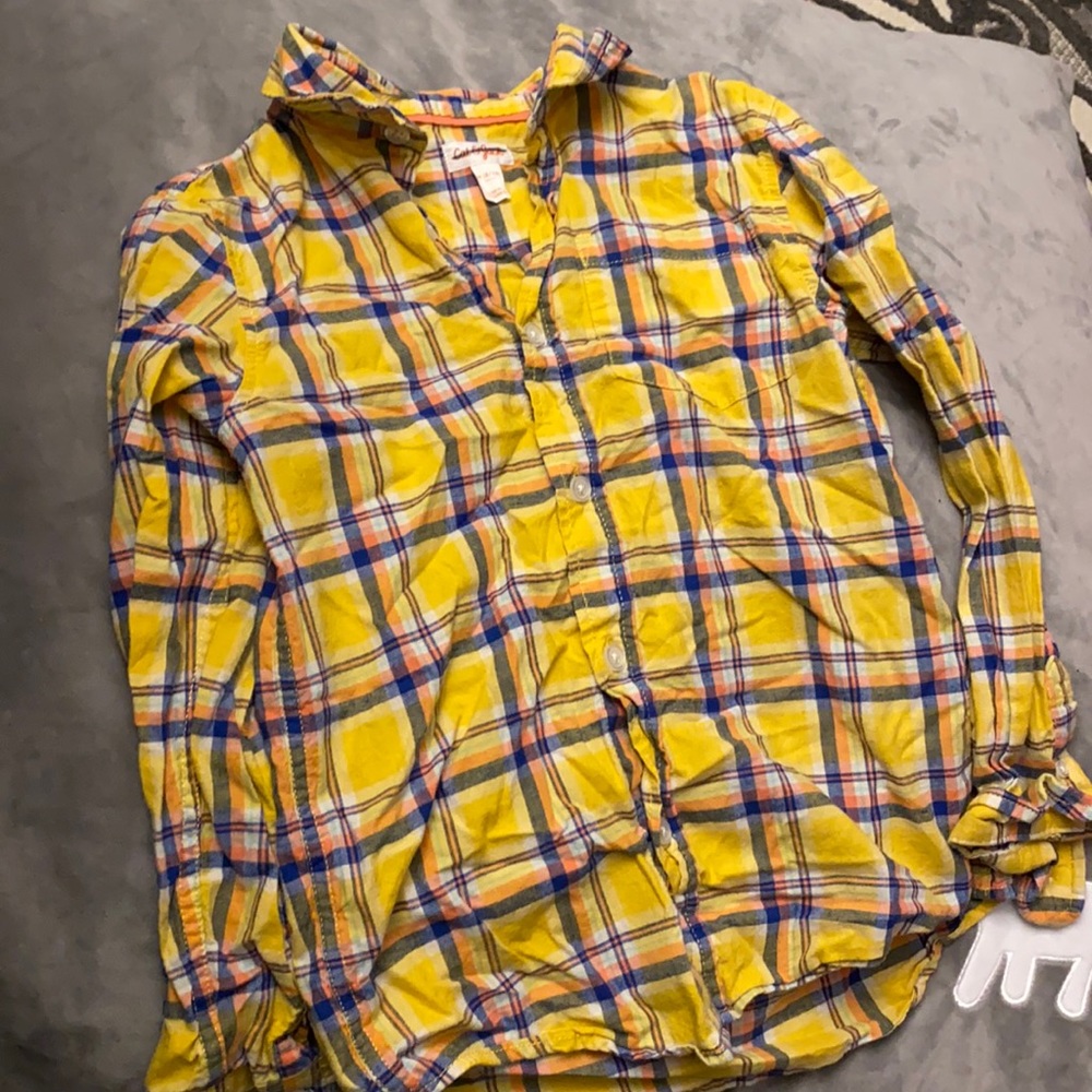 Button -Down Plaid Shirt